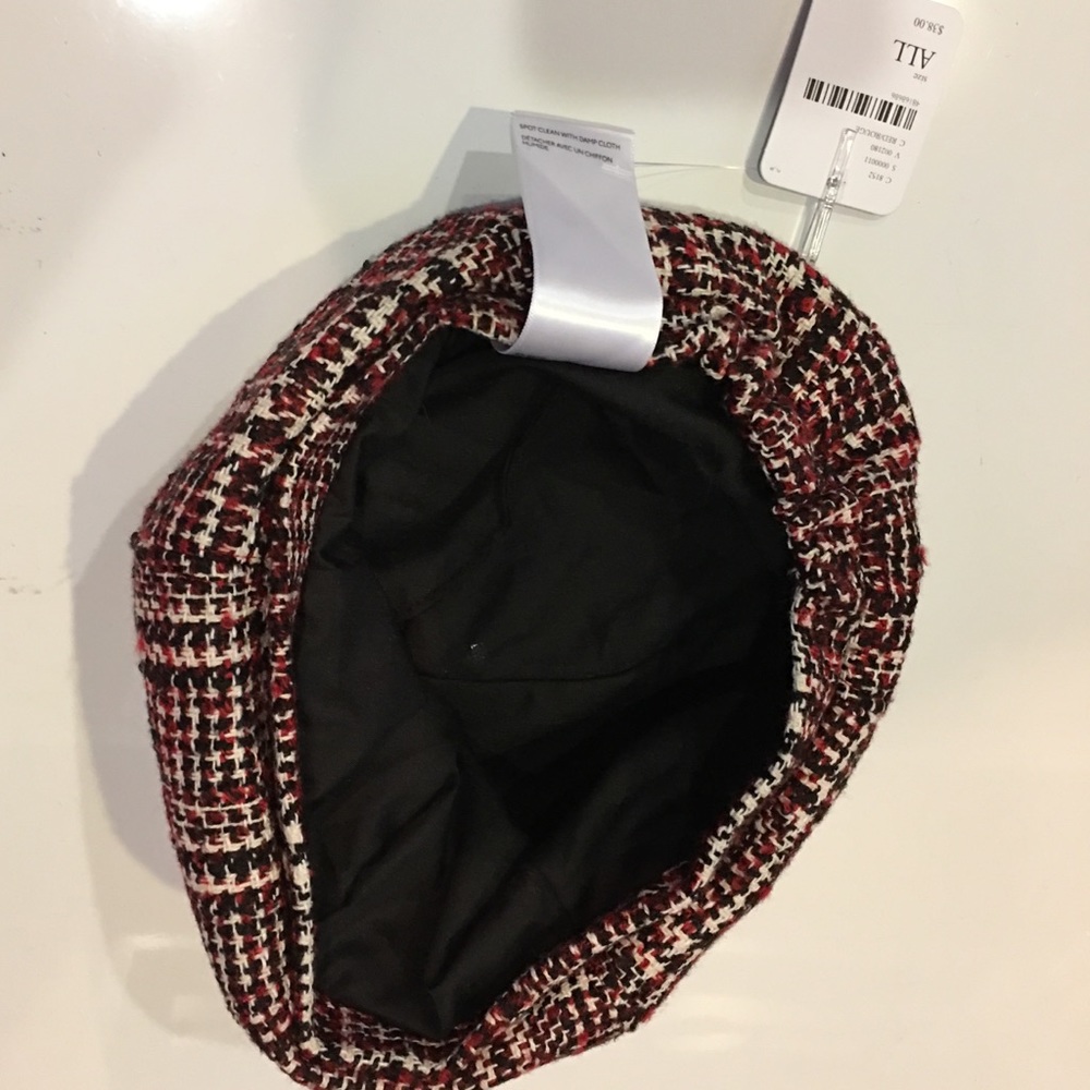 Free People Eloise Tweed Beret NWT - Picture 4 of 5